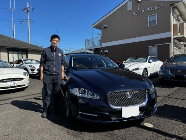 ジャガーXJの納車です(^^)/サムネイル