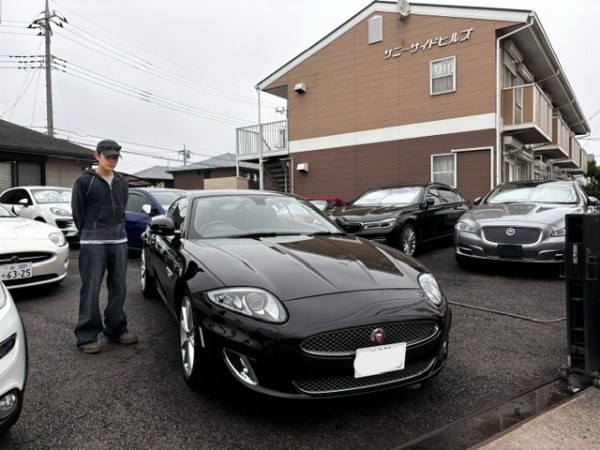 ジャガーXKクーペの納車です(^^)/サムネイル